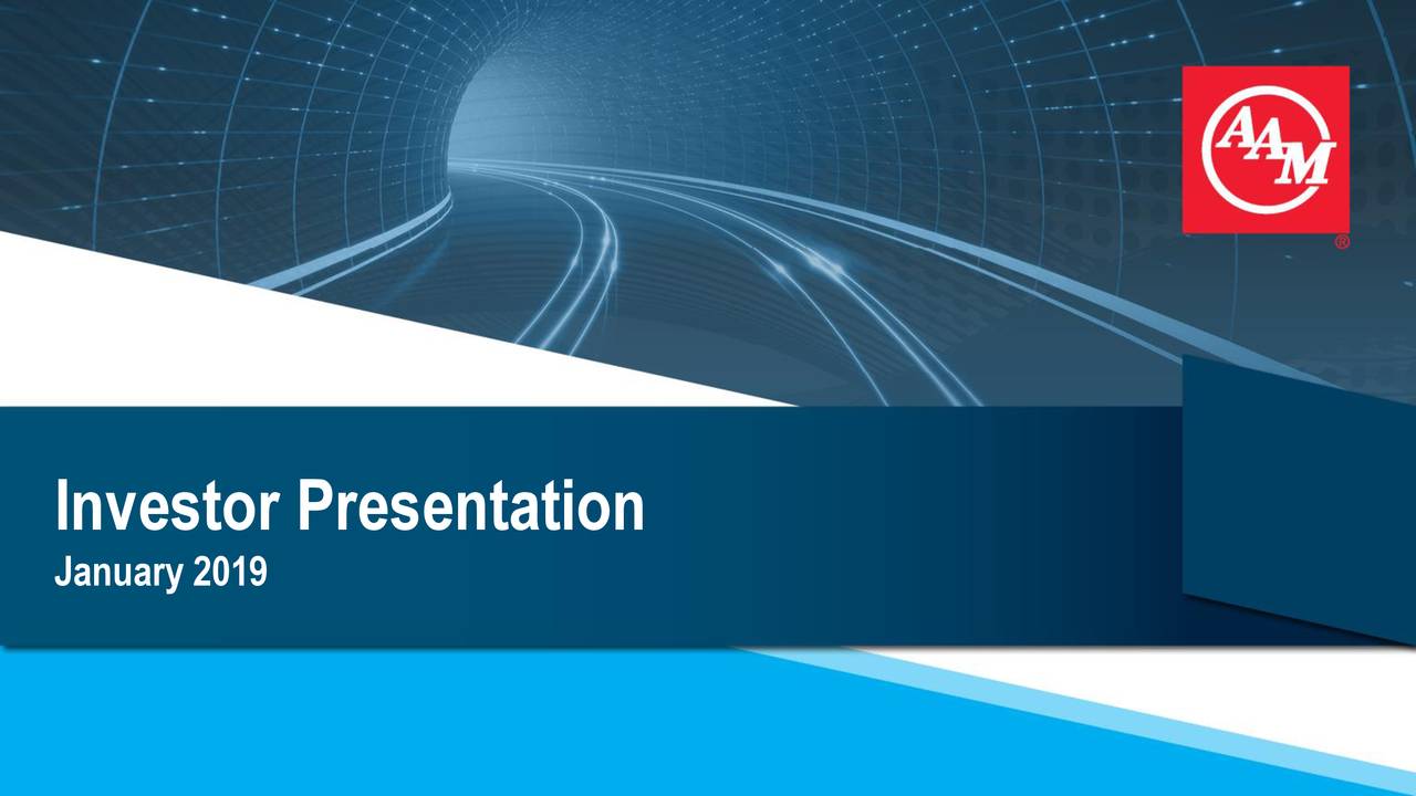 American Axle & Manufacturing Holdings (AXL) To Present At Wolfe