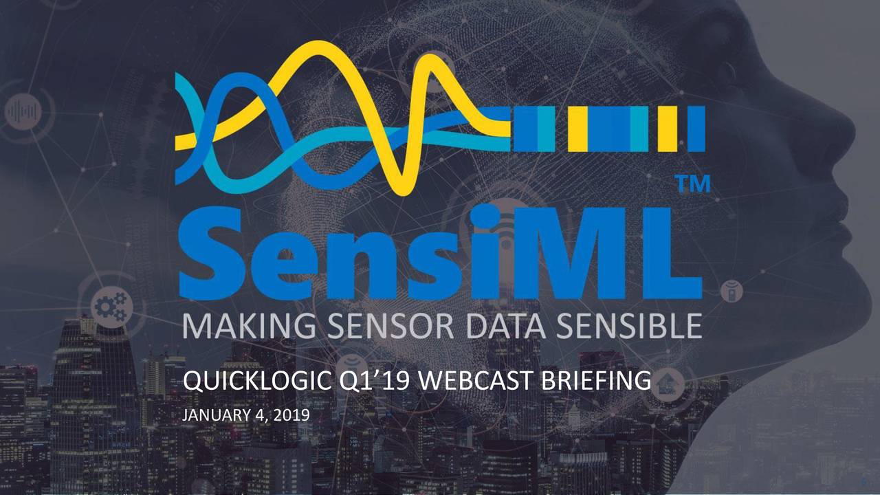 QuickLogic Acquires SensiML Corporation Merger Slide (NASDAQQUIK