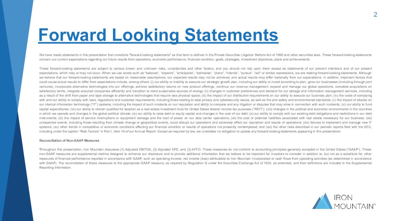 Iron Mountain Incorporated 2022 Q4 Results Earnings Call