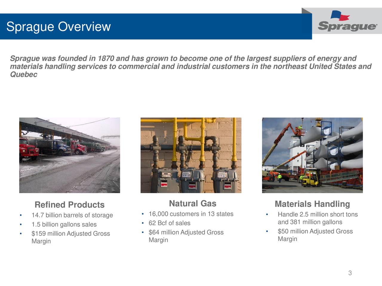 Sprague Resources (SRLP) Presents At MLP & Energy Infrastructure