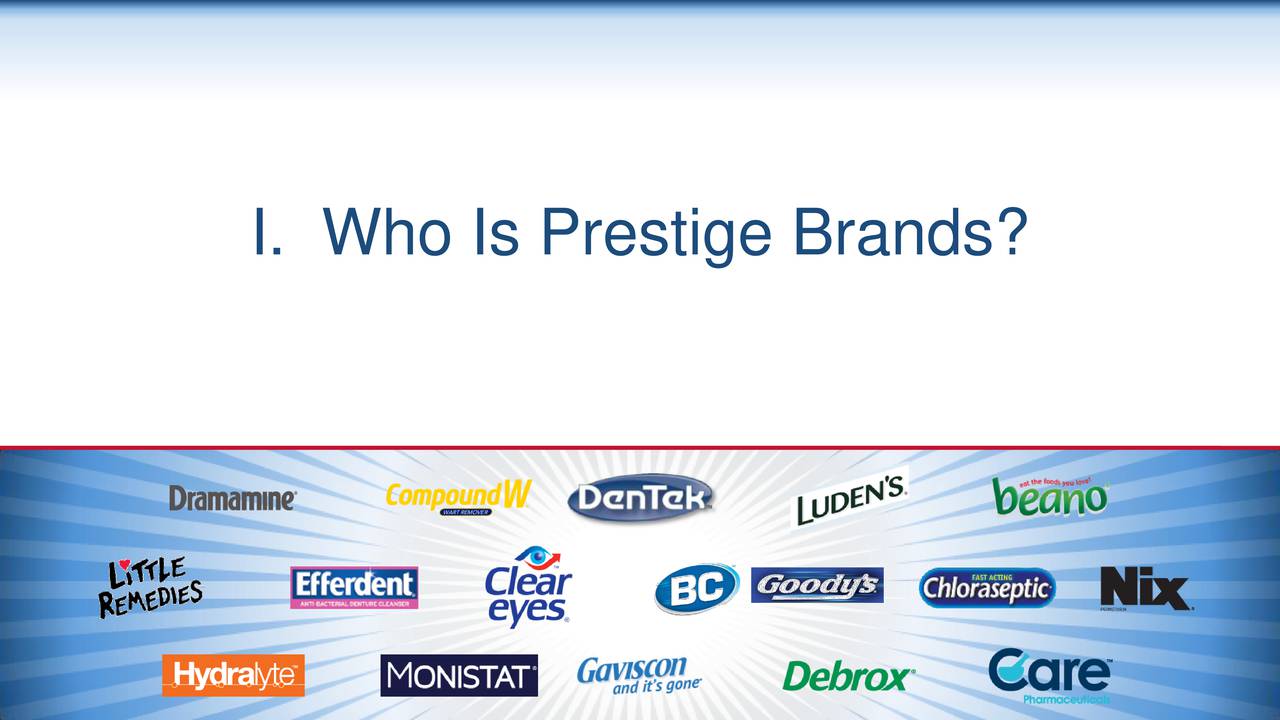 Prestige Brands Holdings (PBH) Presents At 2017 ICR Conference (NYSE