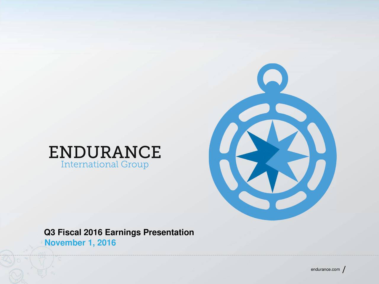 Endurance International Group Holdings, Inc. 2016 Q3 Results