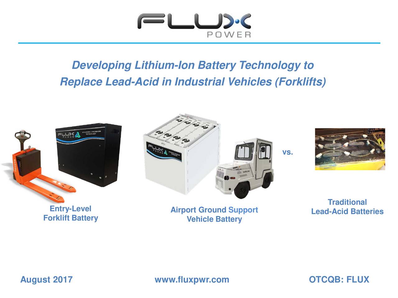 Flux Power Holdings (FLUX) Presents At CFA Society Of Minnesota 6th