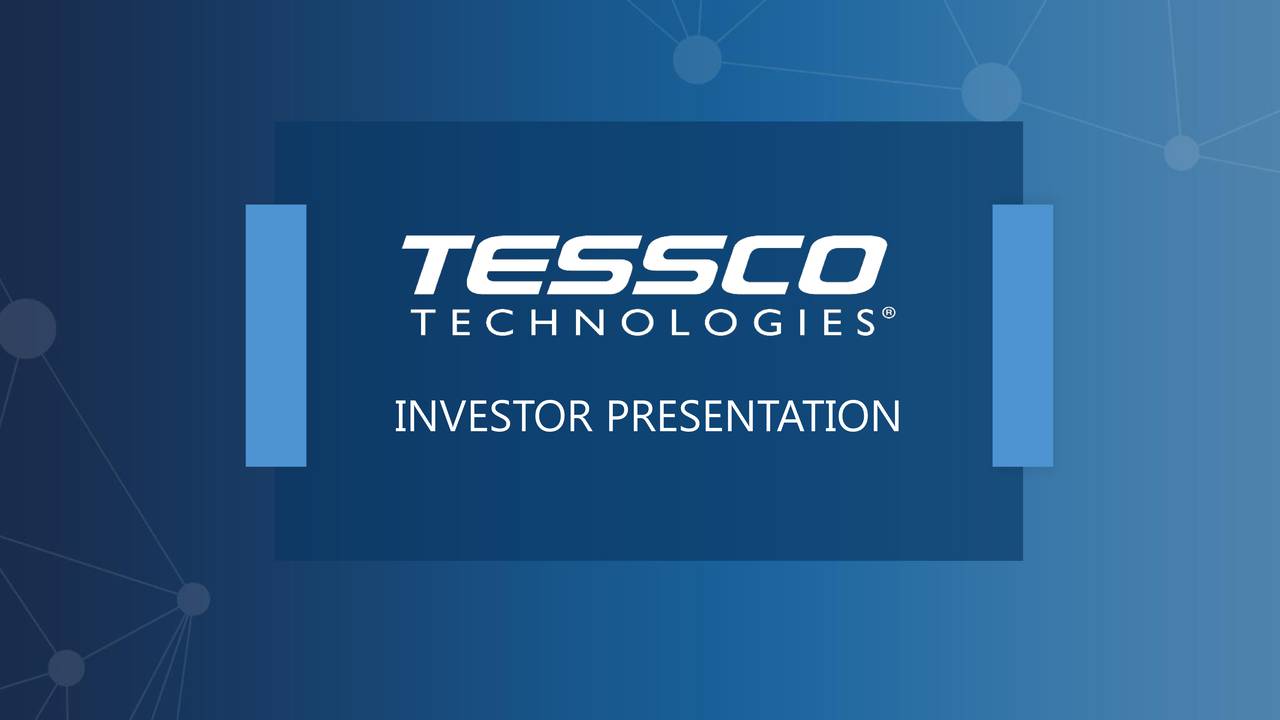 Tessco Technology (TESS) Southwest IDEAS Conference Slideshow (NASDAQ