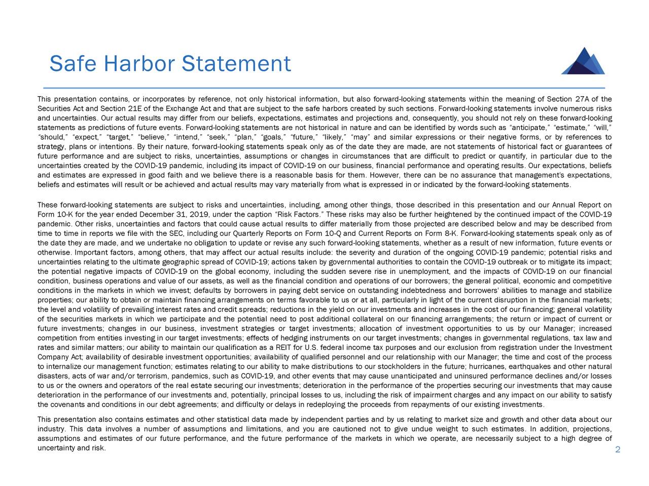 Granite Point Mortgage Trust Inc. 2020 Q2 Results Earnings Call