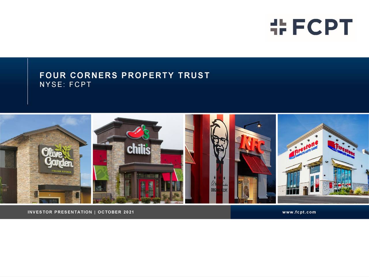 Four Corners Property Trust, Inc. 2021 Q3 Results Earnings Call