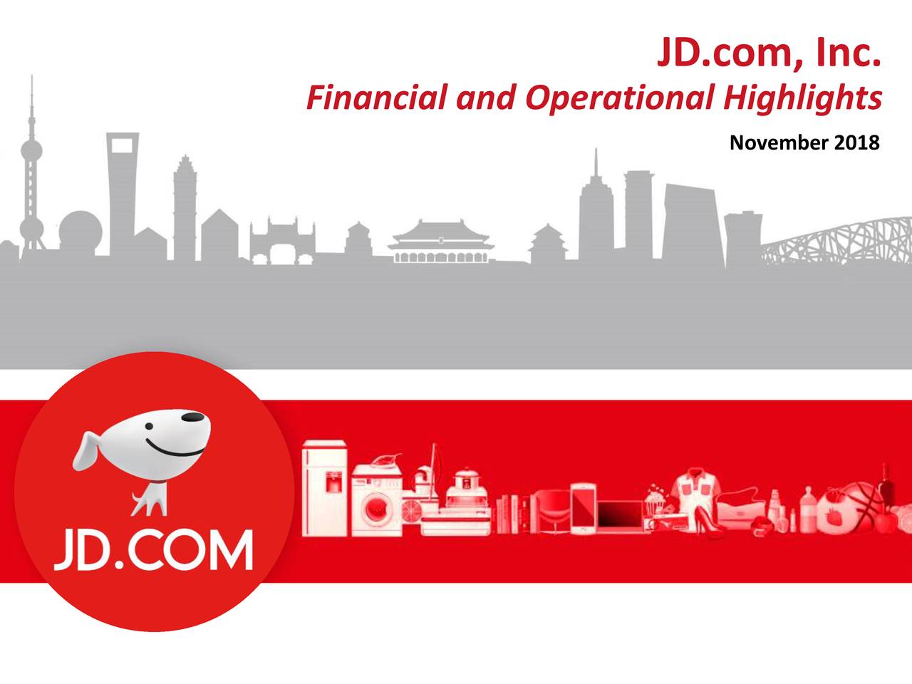 2018 Q3 Results Earnings Call Slides (NASDAQJD) Seeking Alpha