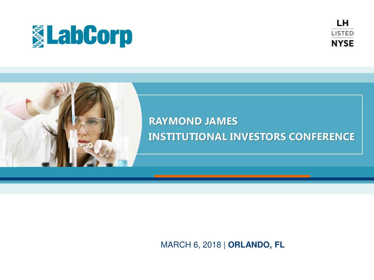 Laboratory Corporation of America (LH) Presents At Raymond James 39th