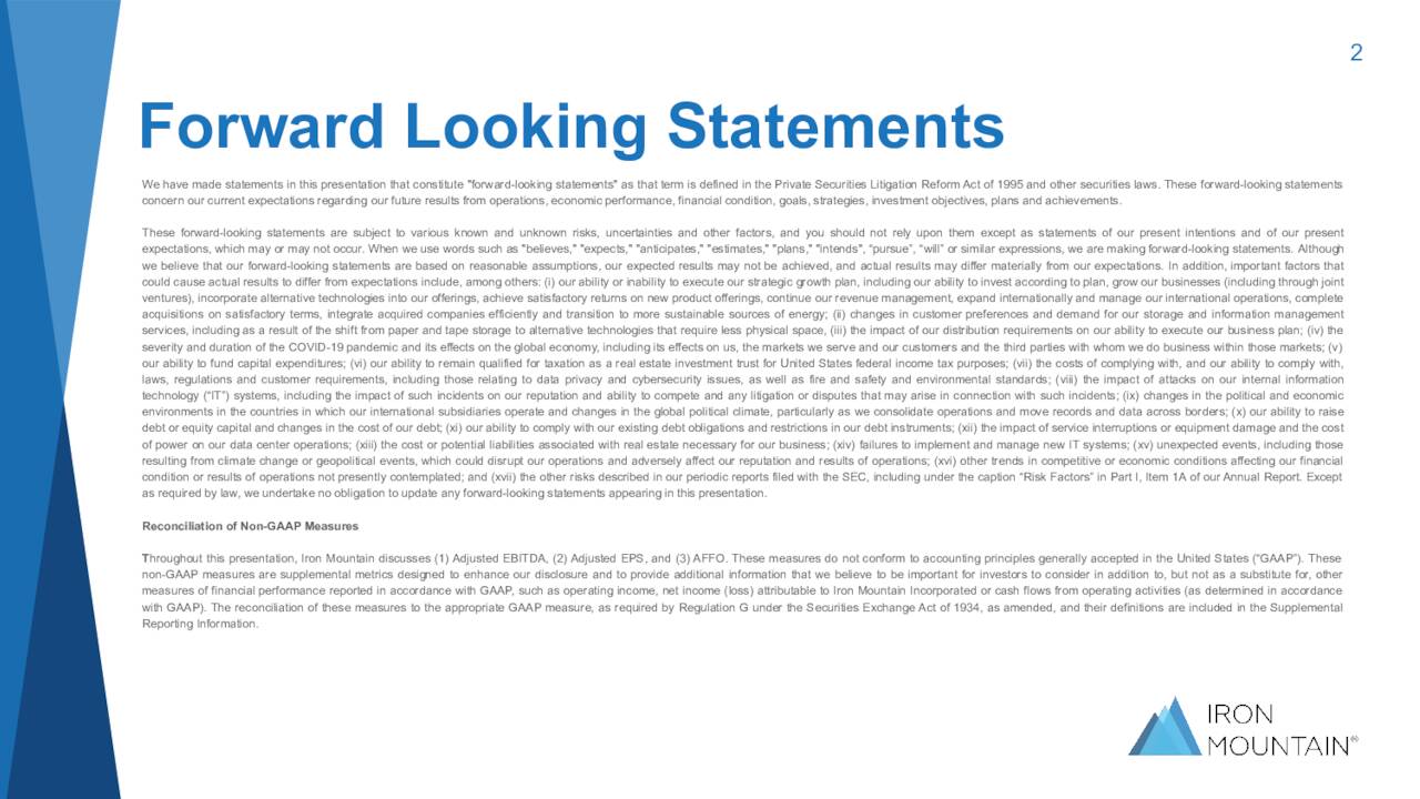 Iron Mountain Incorporated 2022 Q2 Results Earnings Call Presentation (NYSEIRM) Seeking Alpha