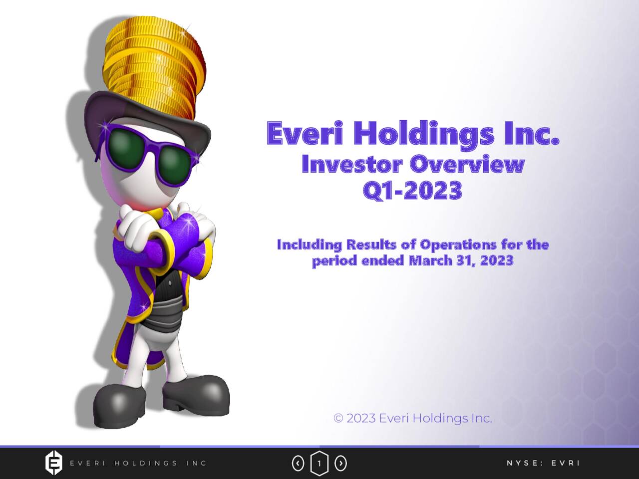 Everi Holdings Inc. 2023 Q1 Results Earnings Call Presentation (NYSEEVRI) Seeking Alpha