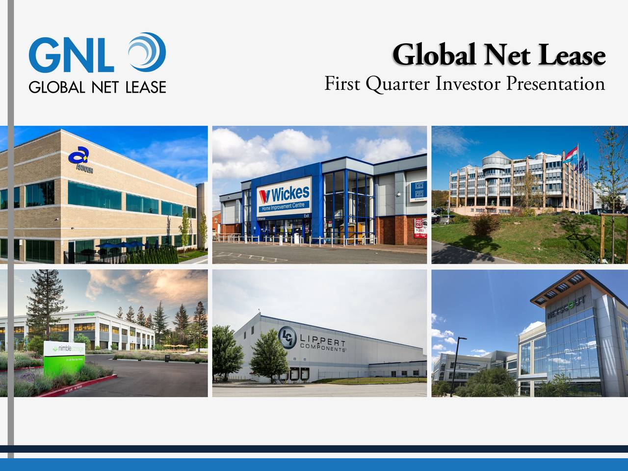 Global Net Lease, Inc. 2019 Q1 Results Earnings Call Slides (NYSE