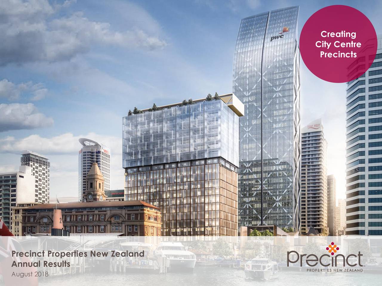 Precinct Properties New Zealand Ltd 2018 Q4 Results Earnings Call