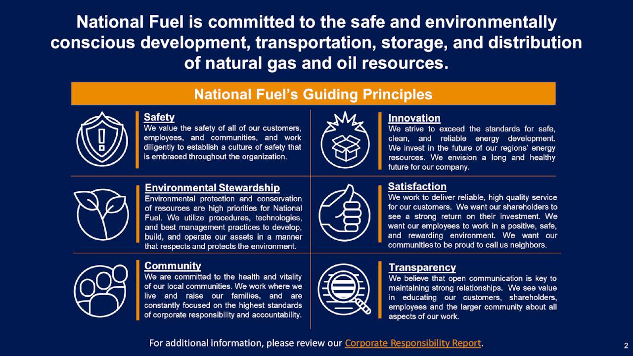 National Fuel Gas Company 2022 Q3 Results Earnings Call