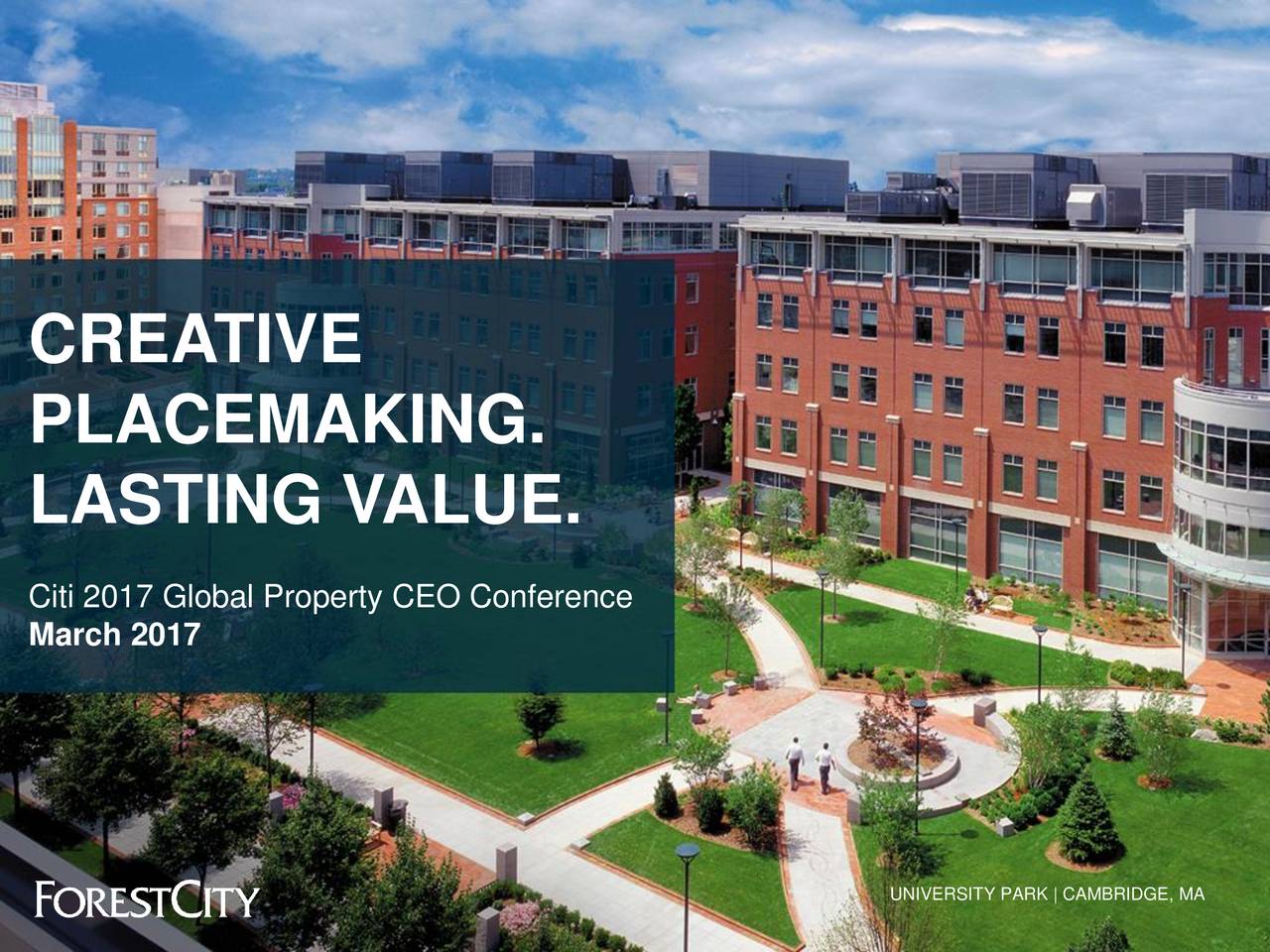 Forest City Realty Trust (FCE.A) Presents At Citi Global Property CEO