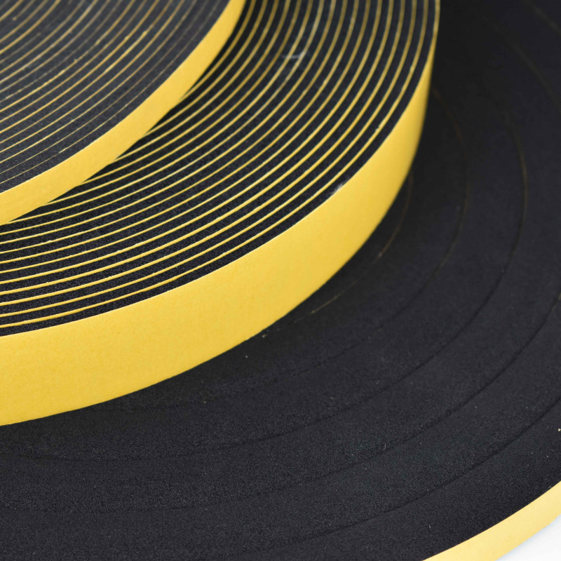 Adhesive foam strip Solutions Elastomères