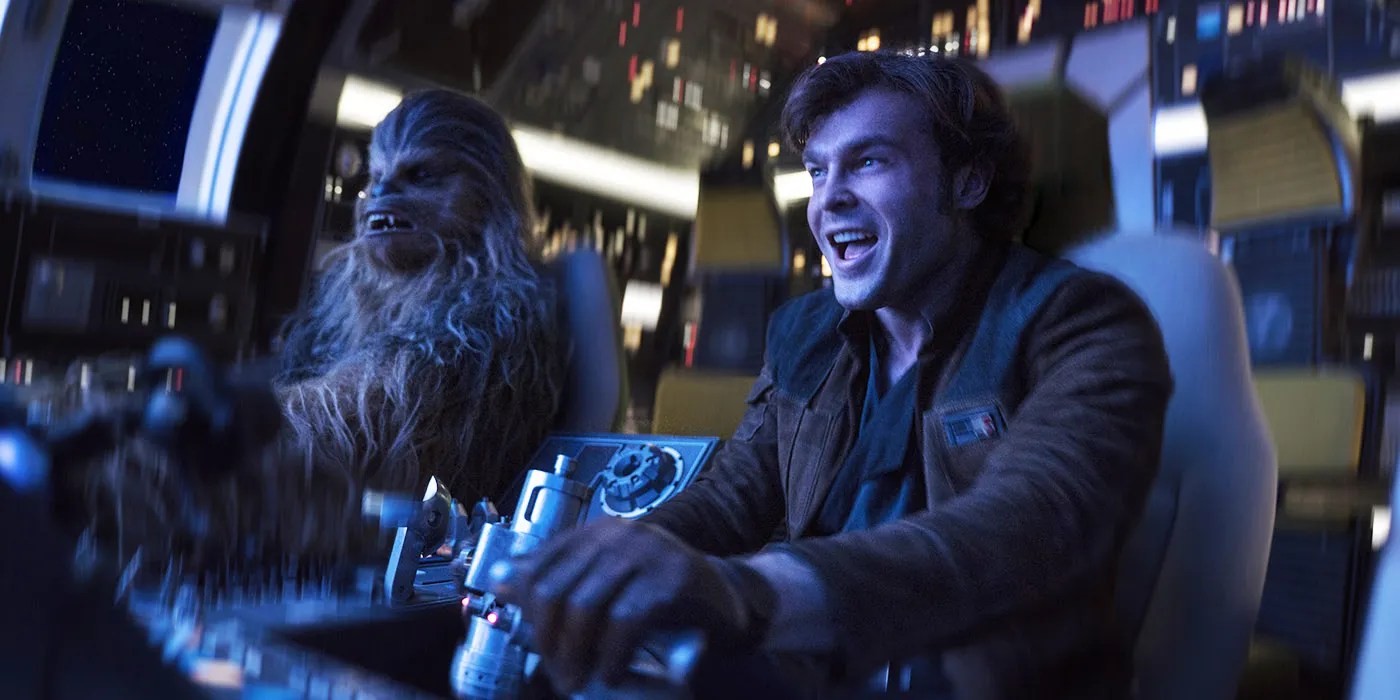 Chewbacca Han's CoPilot In First Solo Clip Screen Rant
