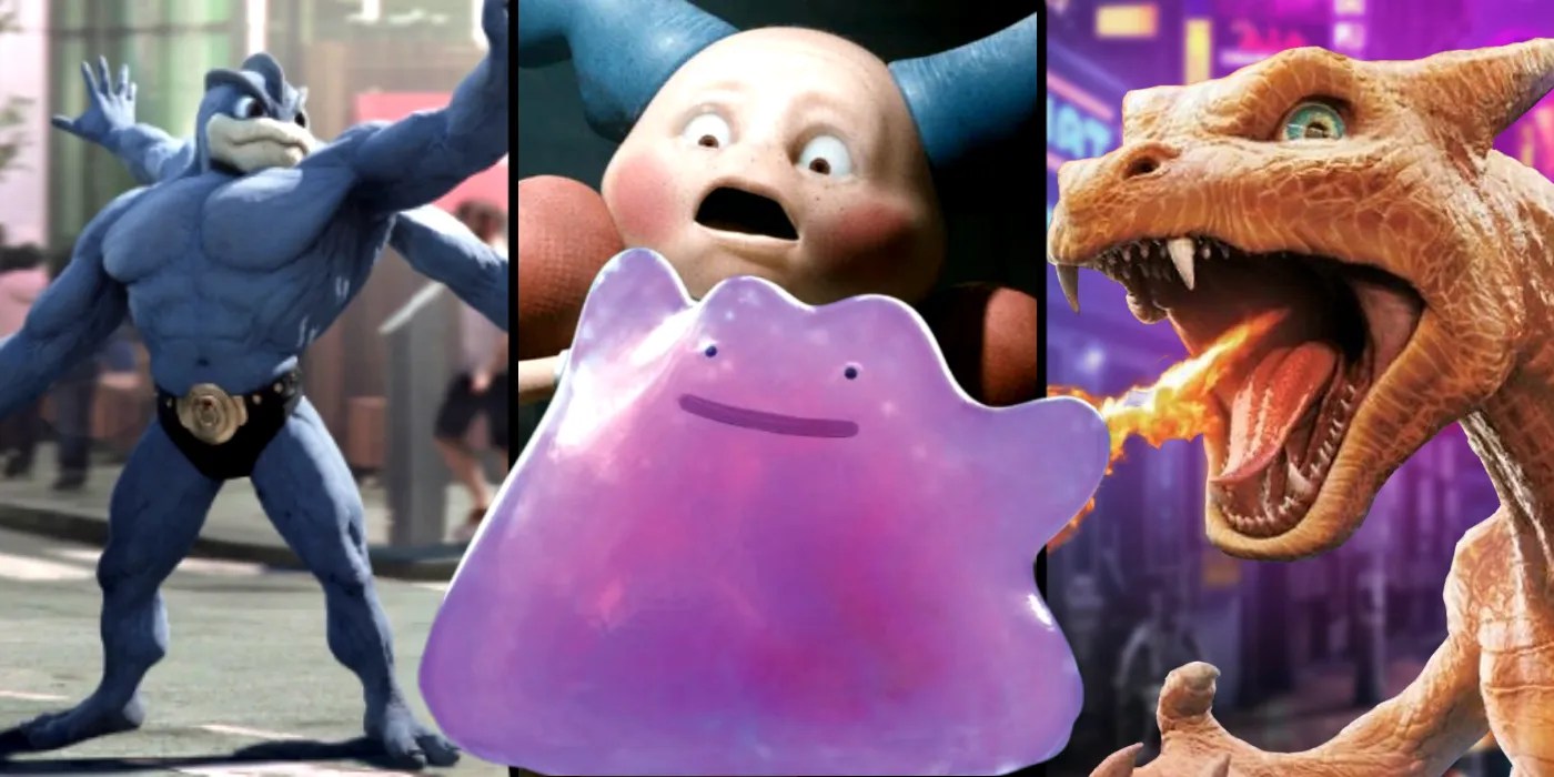 Every Person & Pokémon Ditto Transforms Into In Detective Pikachu