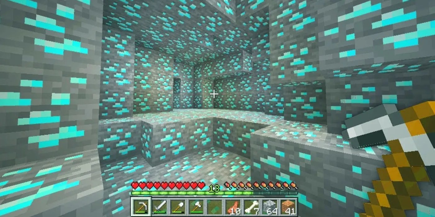 Minecraft 1.18 Best Places to Mine Diamonds Screen Rant
