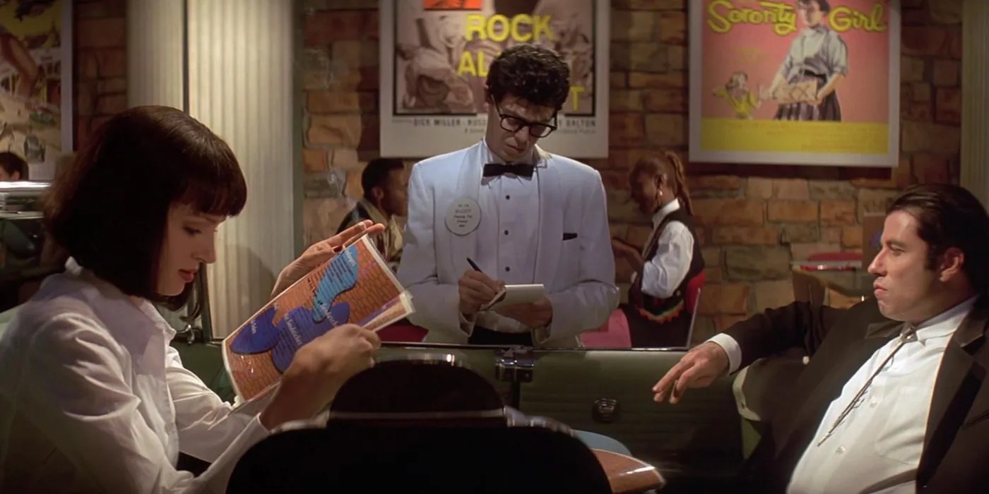 Pulp Fiction Read The Jack Rabbit Slims Menu Screen Rant
