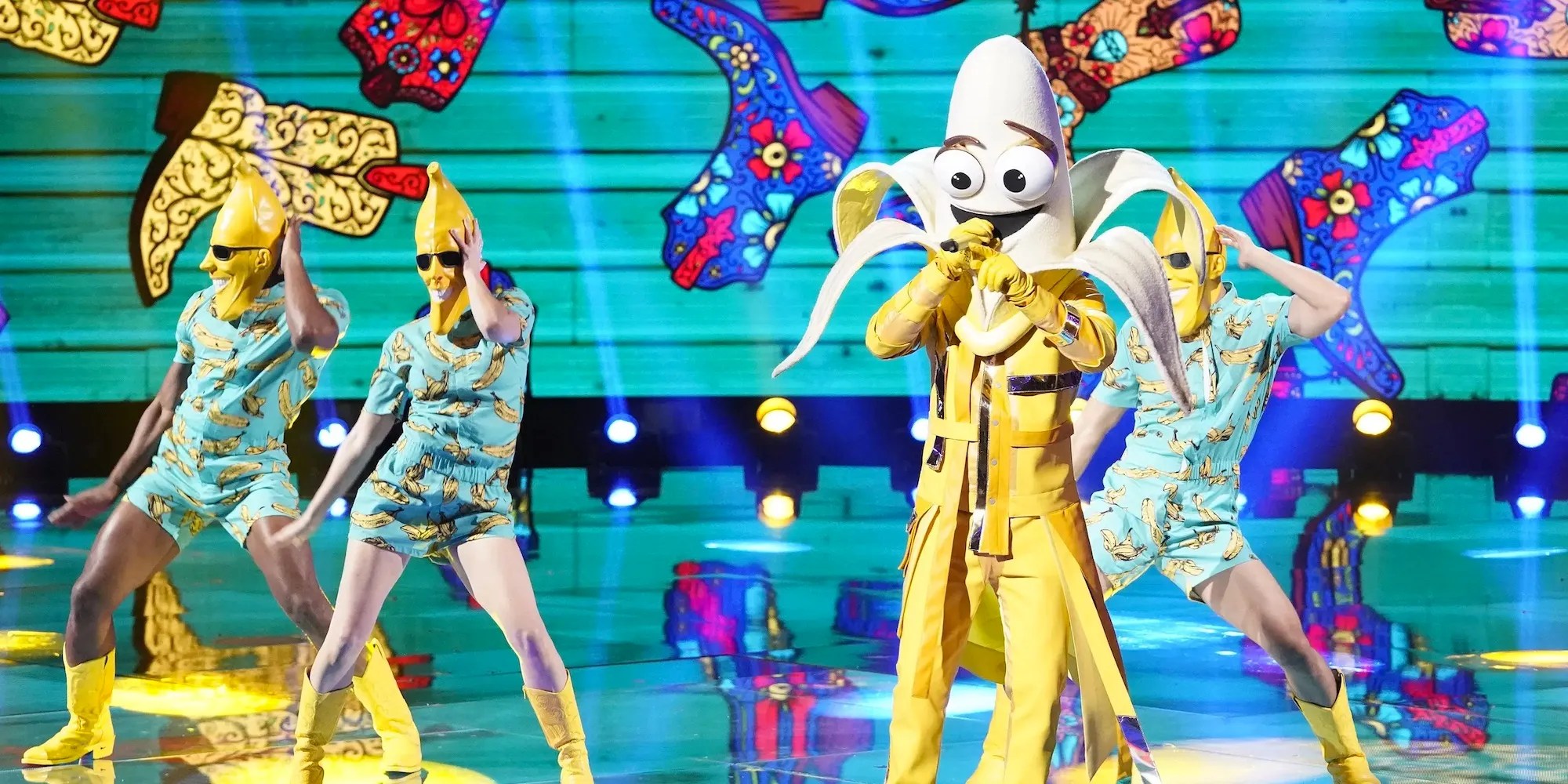 The Masked Singer Finalist Banana's Identity Predictions and Clues