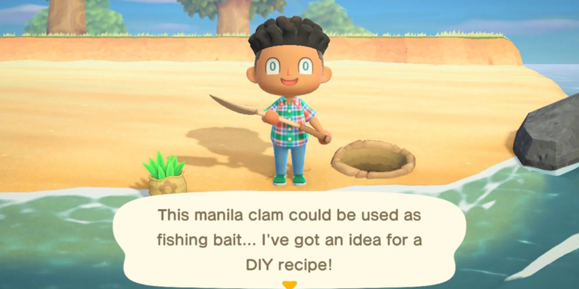 Animal Crossing New Horizons Where to Find Manila Clams