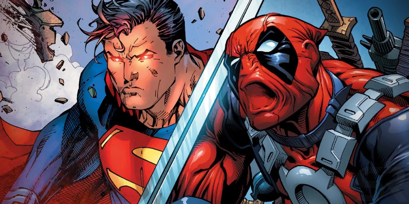 Superman Beats Deadpool With The Most META Comic Joke