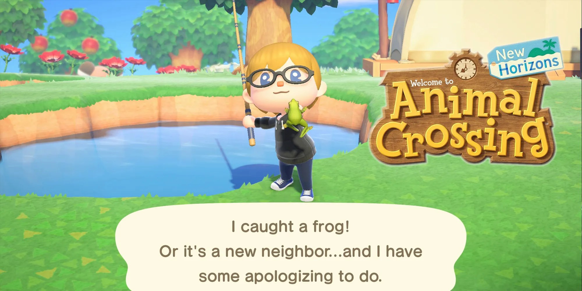 Animal Crossing New Horizons How To Catch Frogs Screen Rant
