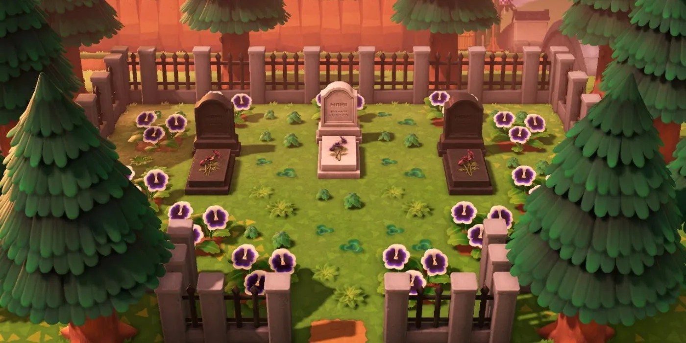 Animal Crossing New Horizons Graveyard Design Ideas & Tips