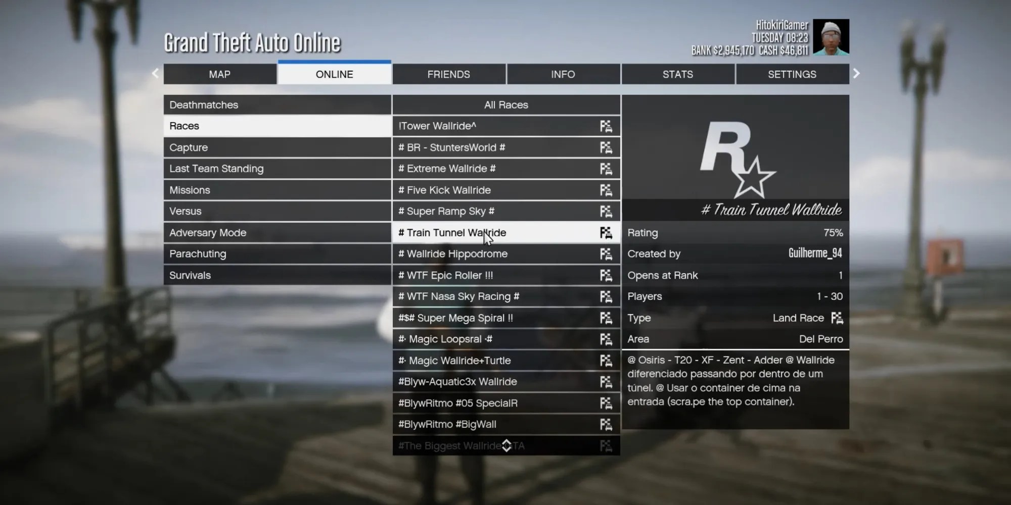 GTA Online How to Create Your Own Jobs Screen Rant