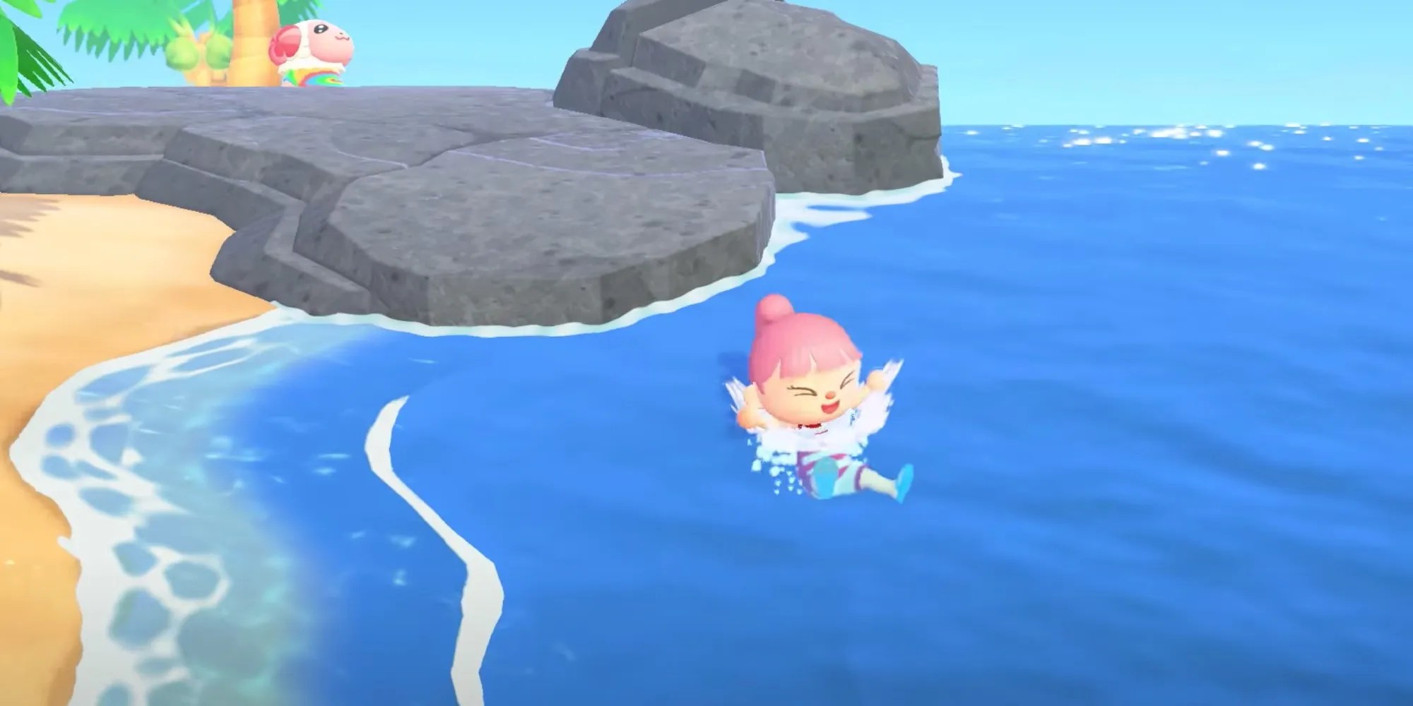 Animal Crossing's Swimming Update Lets Players Steal Items Easily