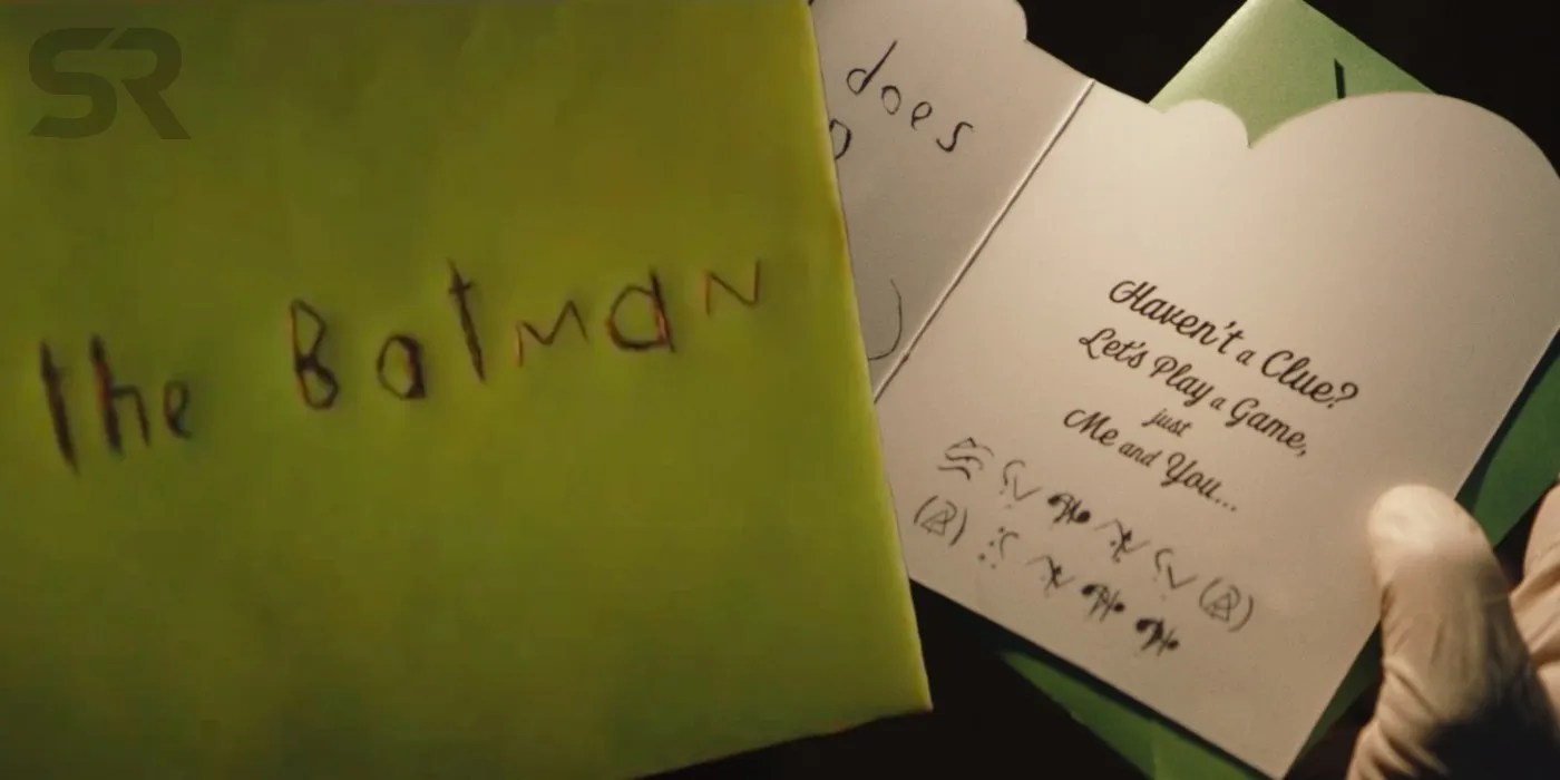 The Batman Here's The Solution To The Riddler's Trailer Riddle