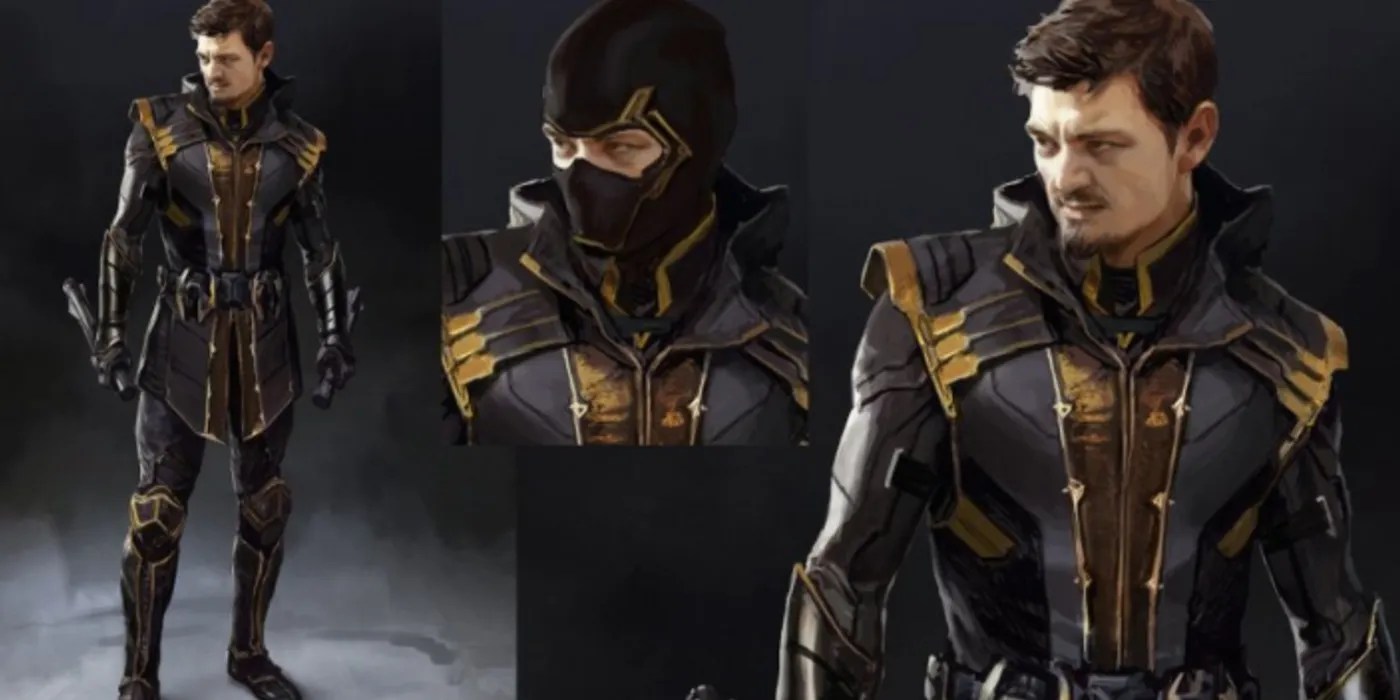 Avengers Endgame Concept Art Reveals Comics Accurate Ronin Costume