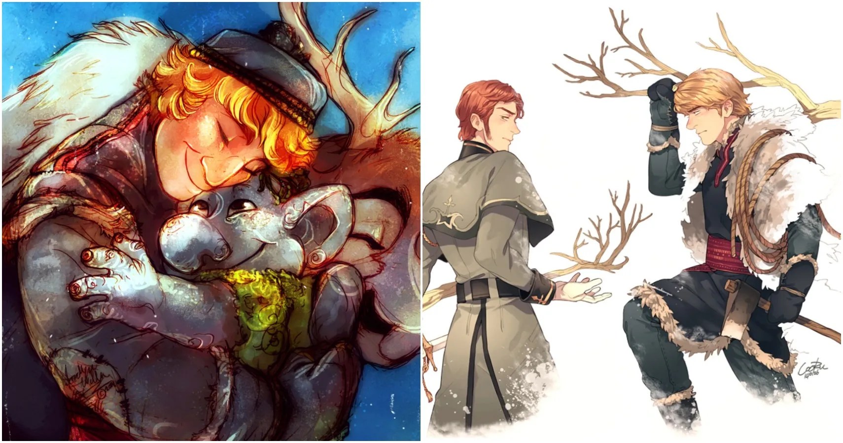 Frozen 10 Pieces Of Kristoff Fan Art That Show He Is The