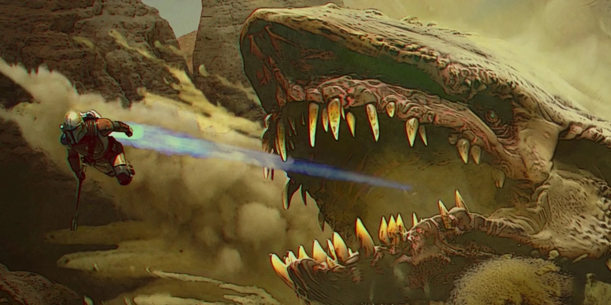 Krayt Dragons Explained Mandalorian Season 2's Star Wars OT Monster
