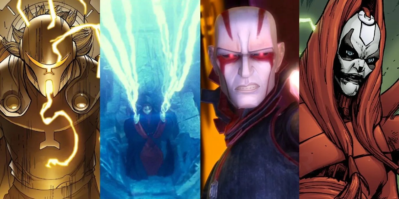 Star Wars All 4 Force Lightning Colors Explained (In Canon)