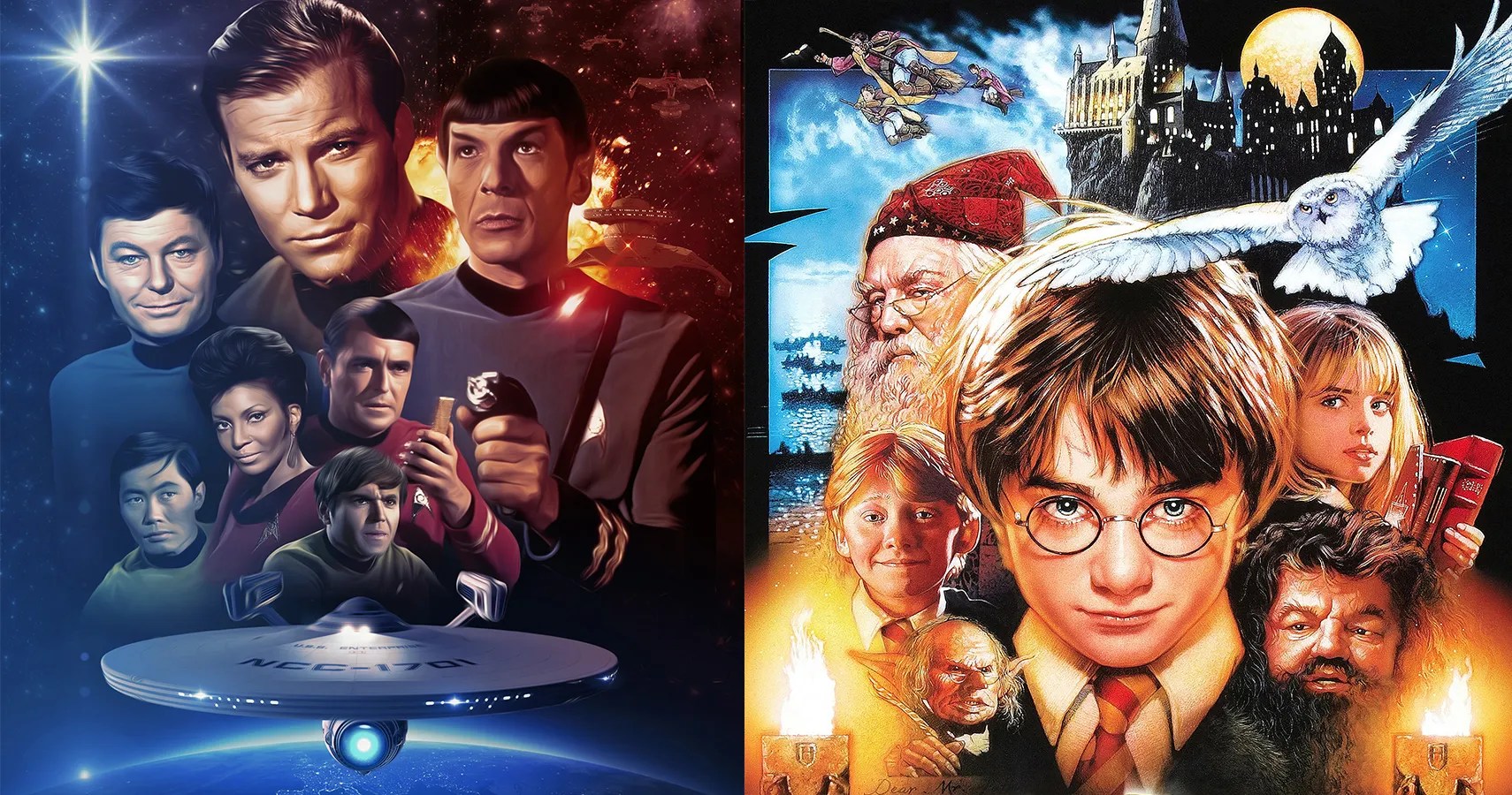 Star Trek The Main Characters & Their Harry Potter Counterparts