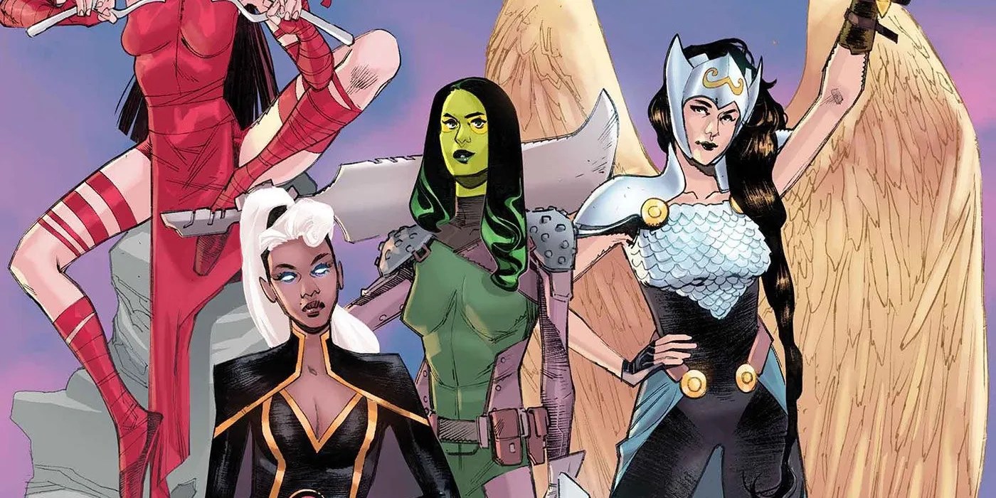 Women of Marvel Comic Assembles a New Team of FanFavorites