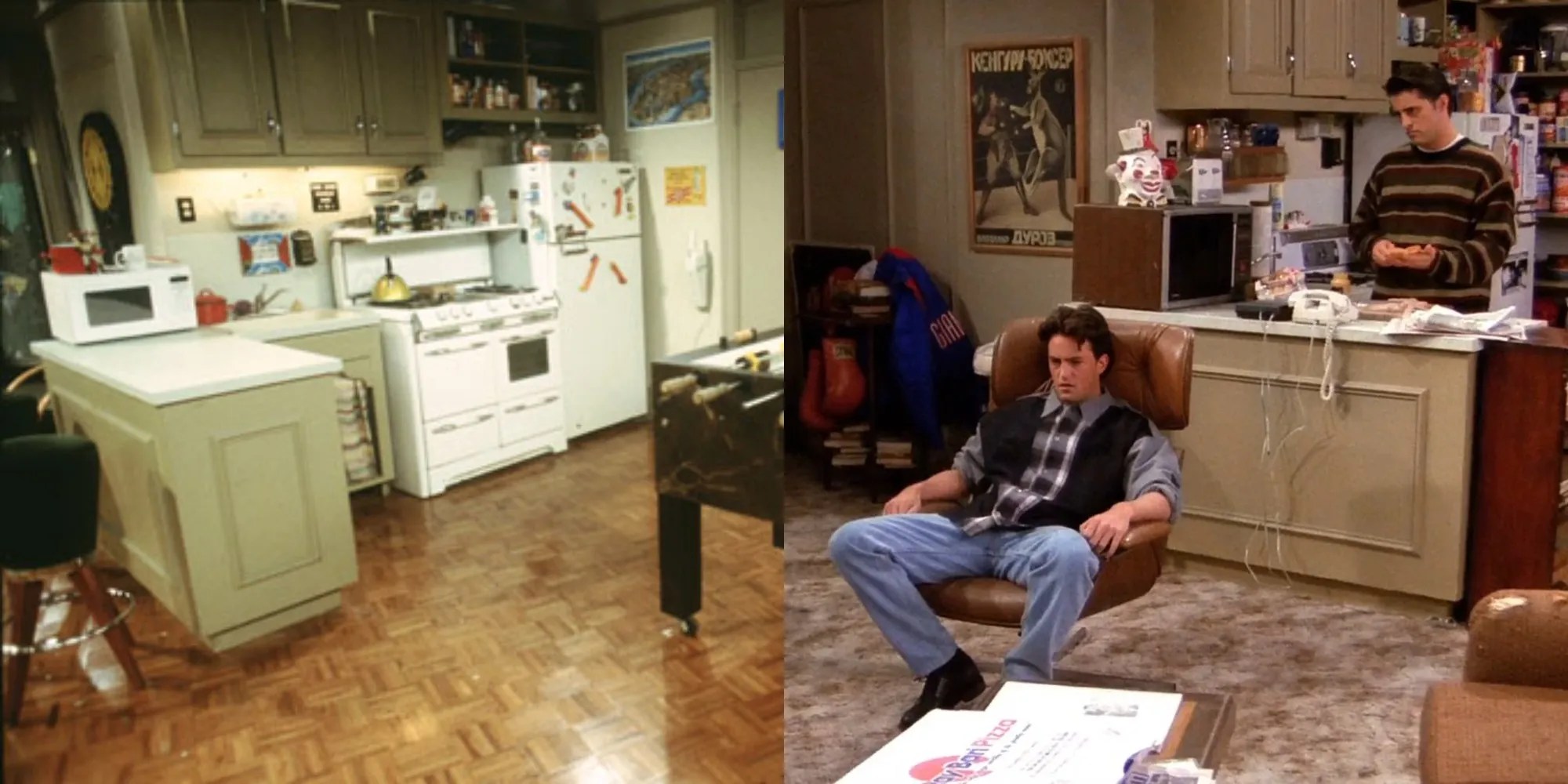 Friends 10 Things That Make No Sense About Chandler & Joeys Apartment