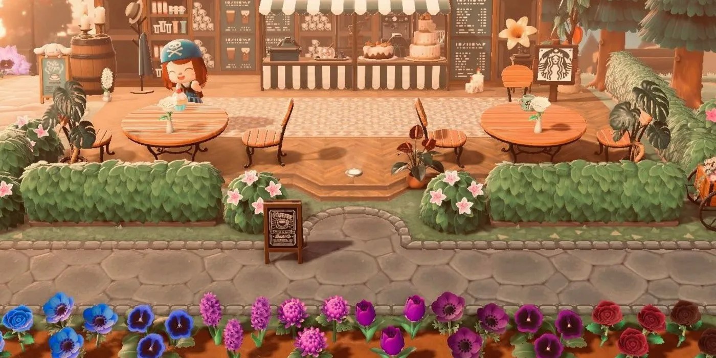 Animal Crossing Player Creates A Cozy Starbucks Cafe In Game