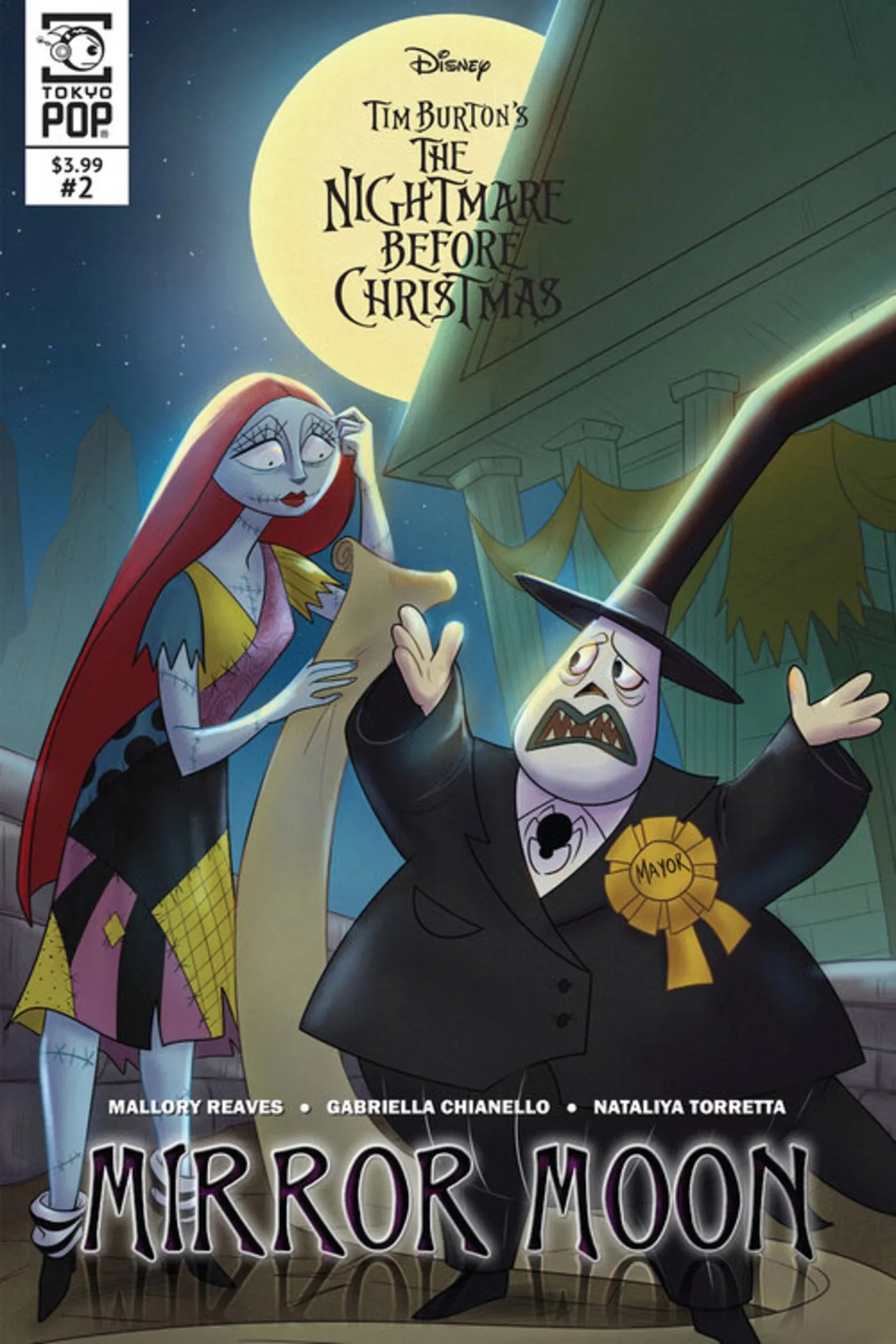 The Nightmare Before Christmas 2022 Book Nightmare Before Christmas Gets A Sequel In New Disney Manga