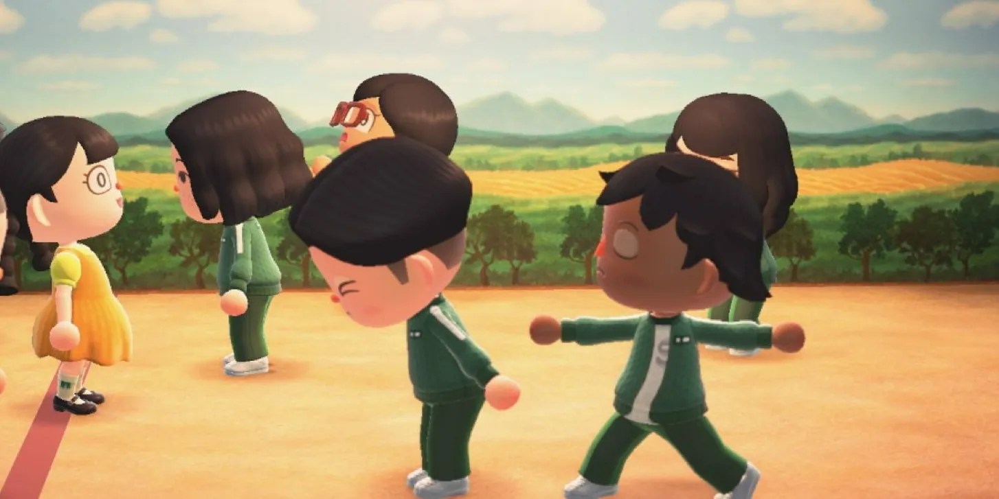 Animal Crossing Players Recreate Squid Game Episode 1 Moment