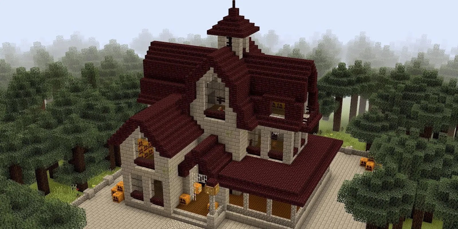 Minecraft Build Ideas For Haunted Houses | Screen Rant