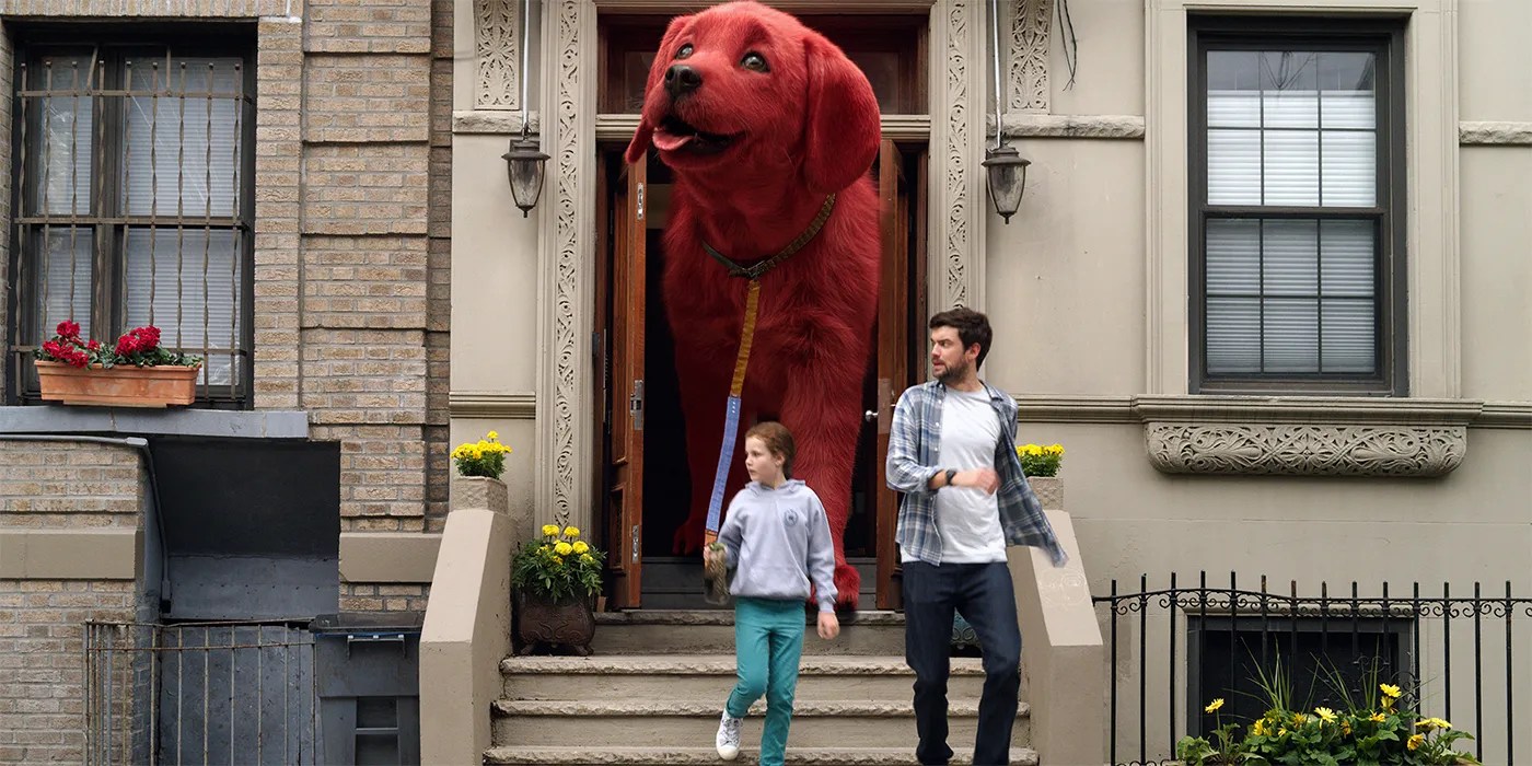 Clifford The Big Red Dog Trailer Jack Whitehall Befriends