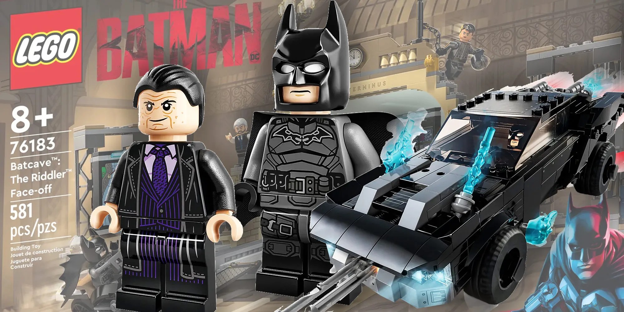 New Lego Batman Sets 2023 The Batman: New Look At Penguin Chase Revealed In Lego Set