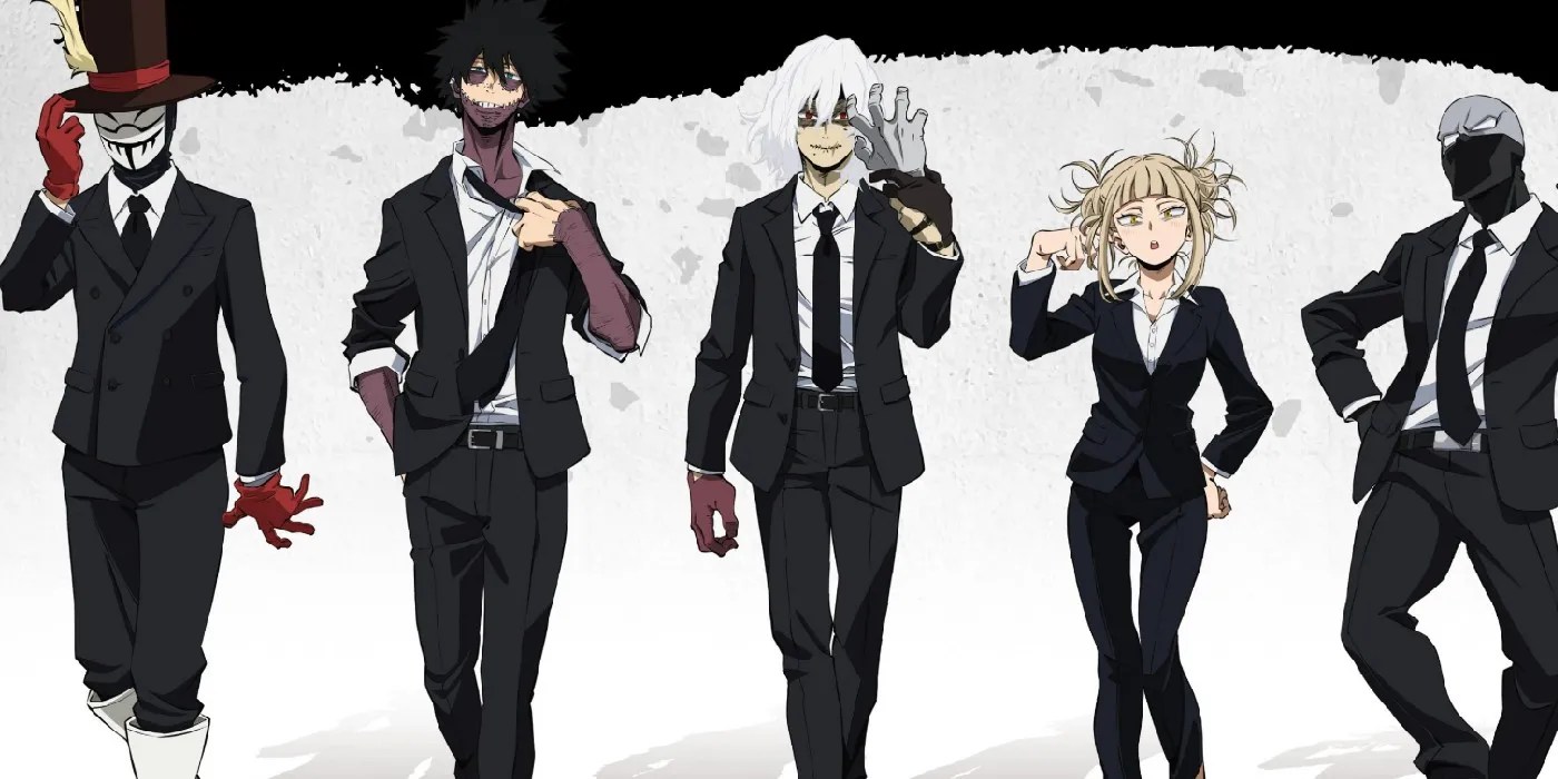 My Hero Academias Villains Celebrate Halloween in New Art from Creator