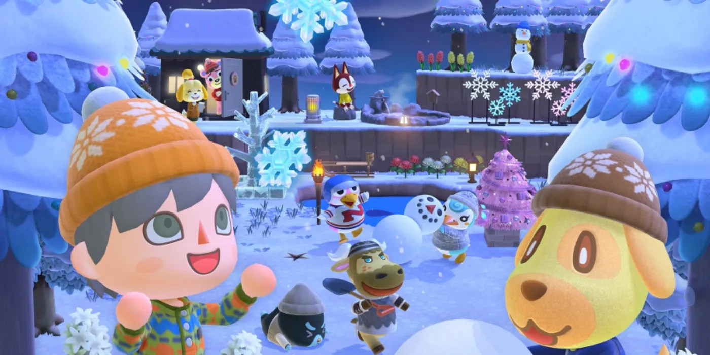 Animal Crossing When It Will Start Snowing Screen Rant