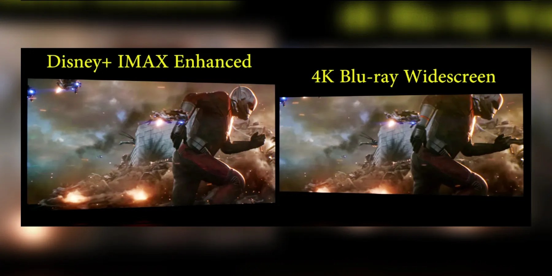 MCU Video Compares Disney+’s IMAX Enhanced vs 4K Aspect Ratios