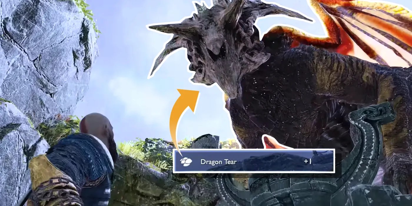 God of War Comment obtenir des larmes de dragon Sird