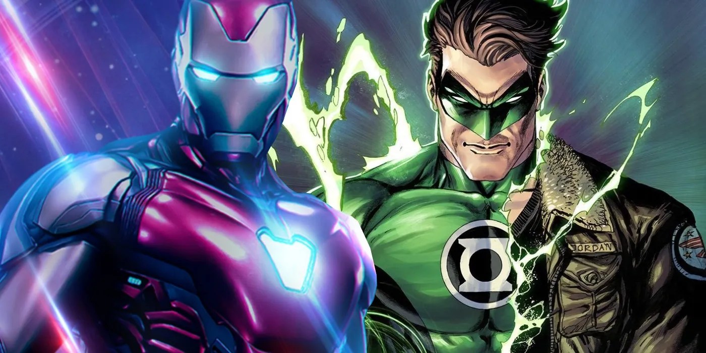 Green Lantern Created His Own Iron Man Suit to Fight Tony Stark