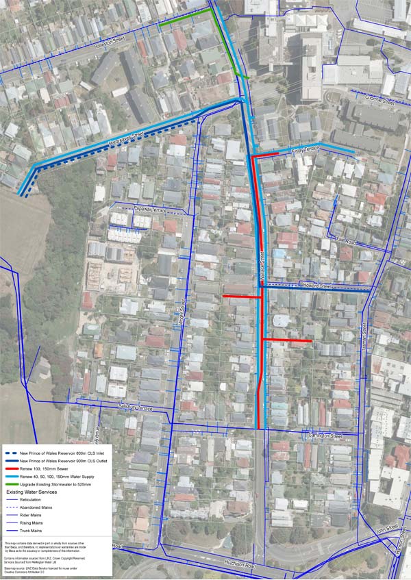 Water works in Wellington plunge Mt Cook suburb into five years of